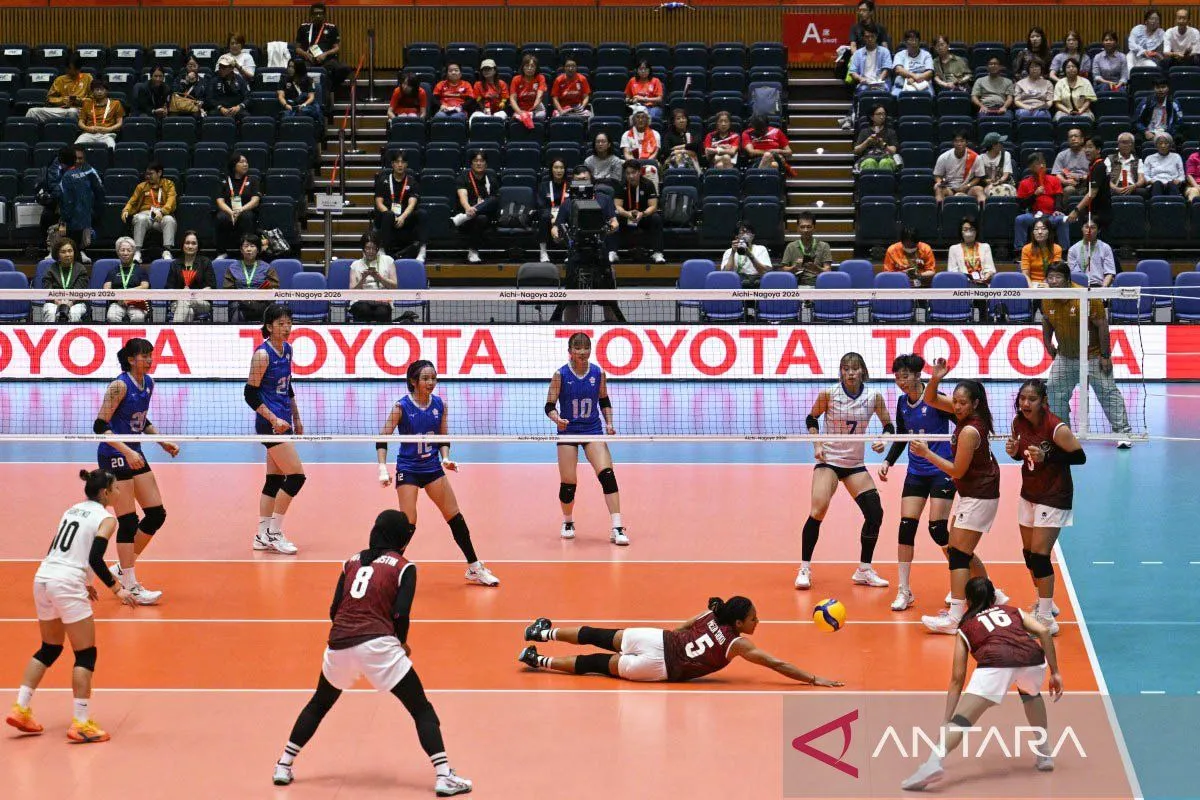 Tim Voli Putri Indonesia Finis Keenam di Asian Games 2026 Usai Takluk dari Chinese Taipei